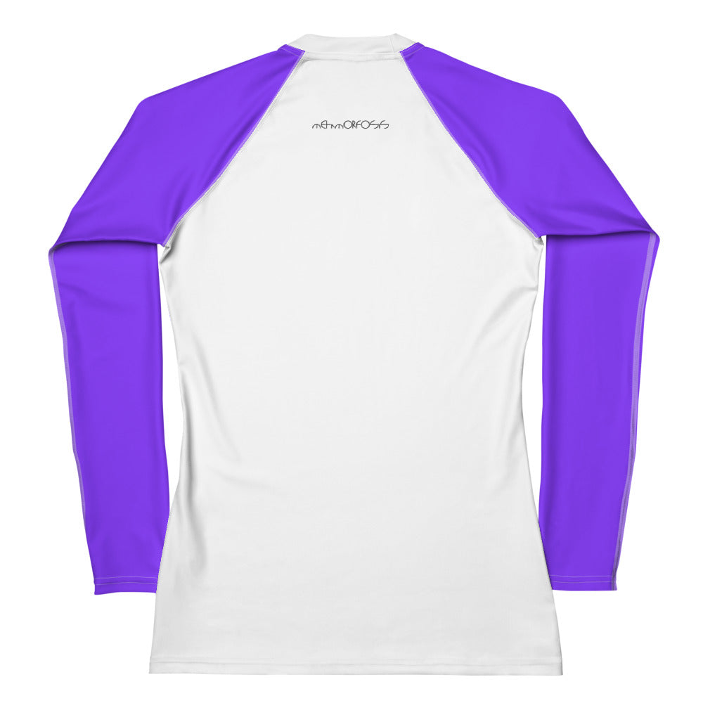 Metamorfosis Purple Rash Guard
