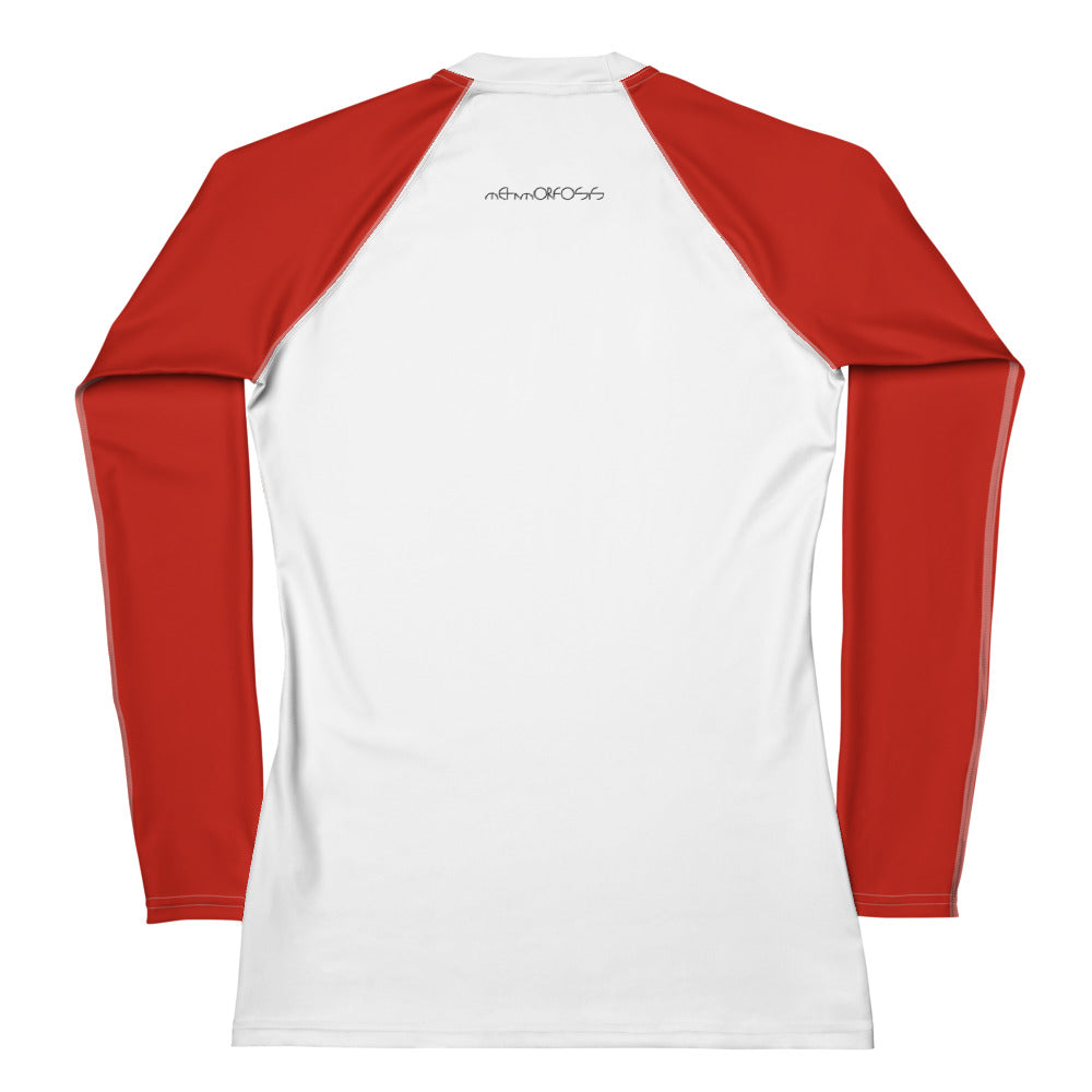 Metamorfosis Red Rash Guard