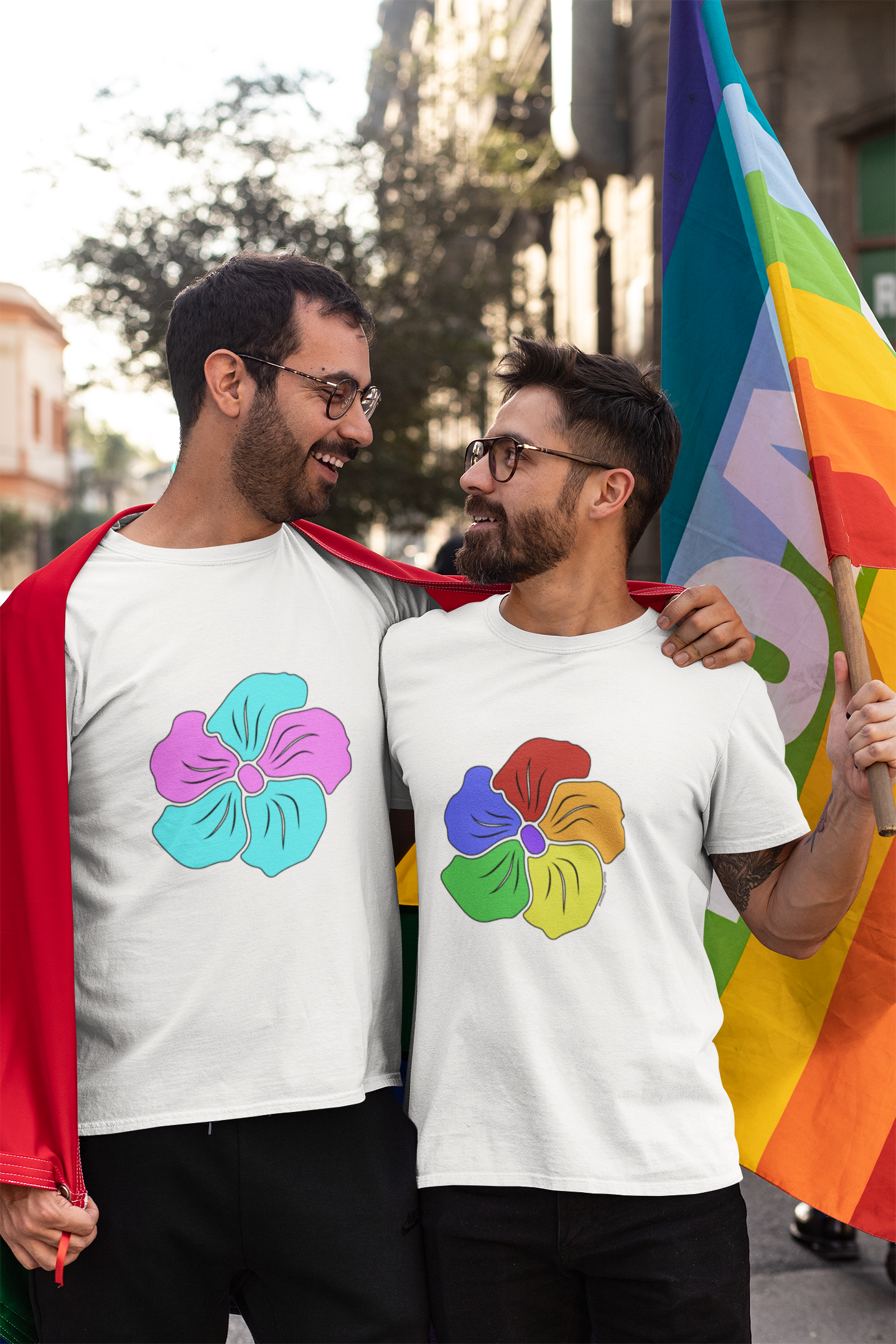 LGBTQ+ Flower | t-shirt |
