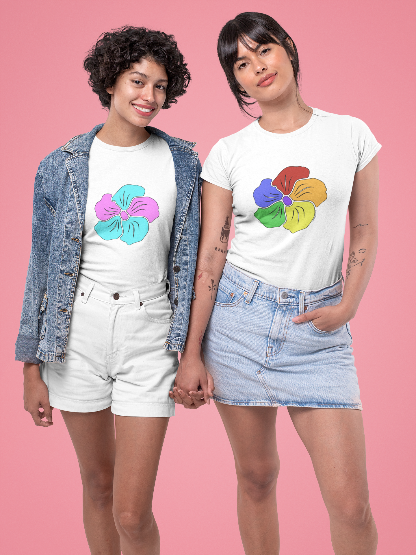 LGBTQ+ Flower | t-shirt |