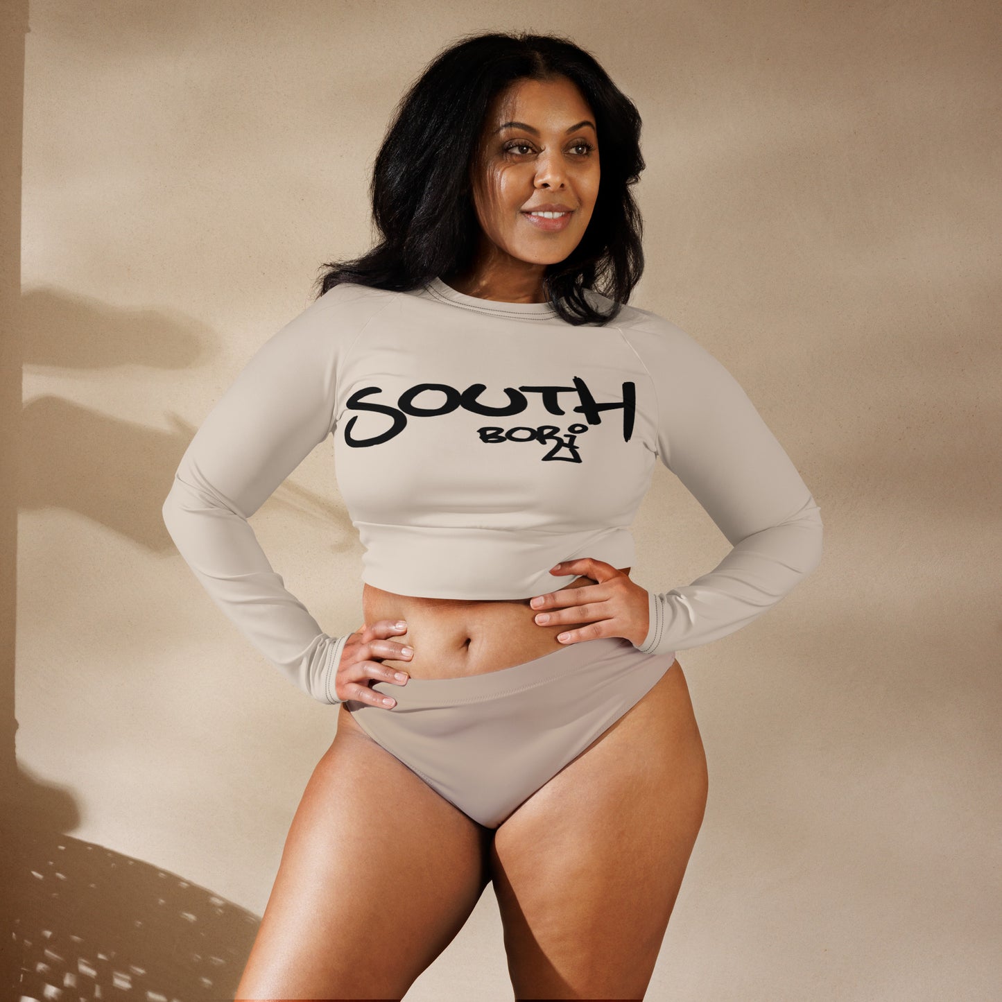 Arena Crop Top Rash Guard