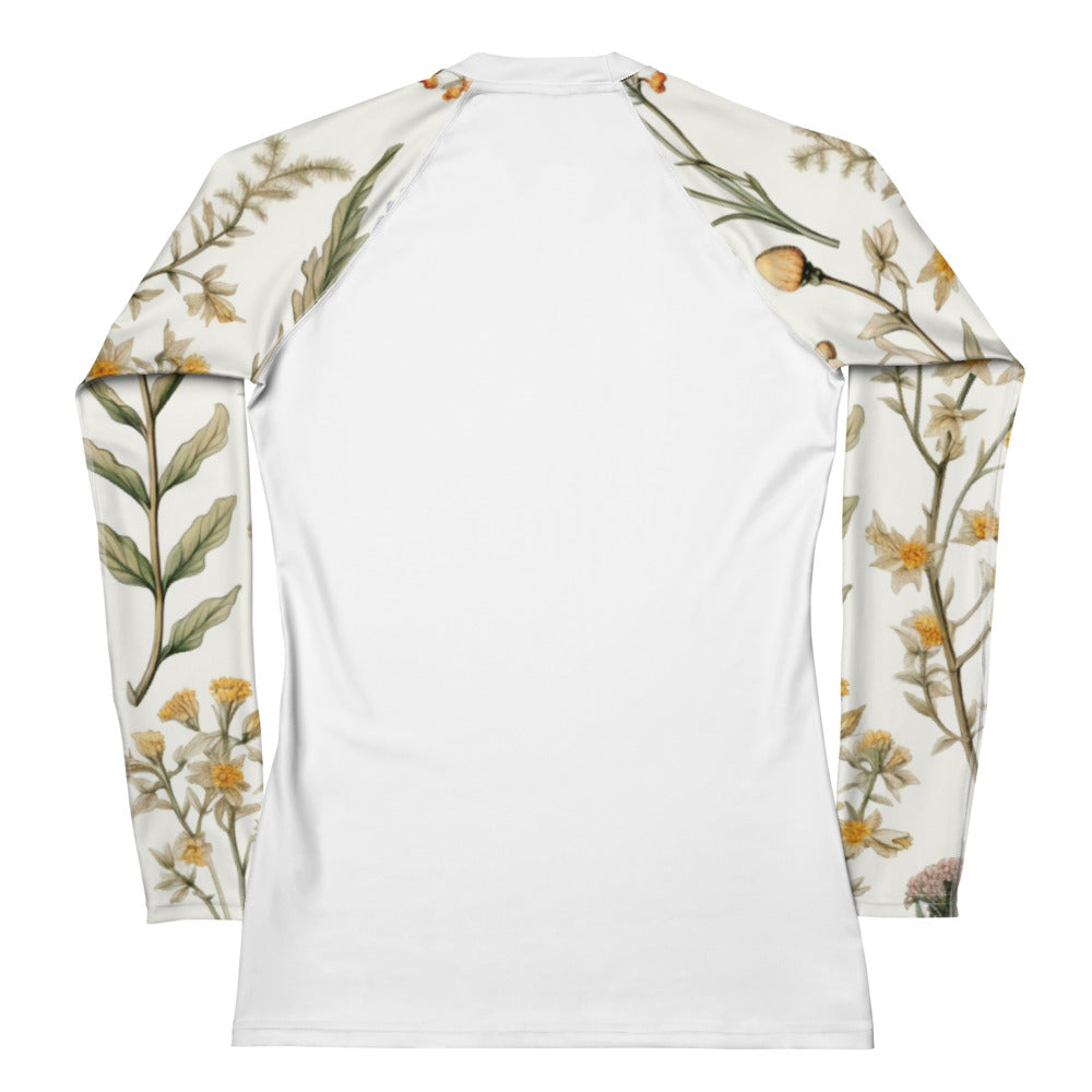 Flores Silvestres Rash Guard