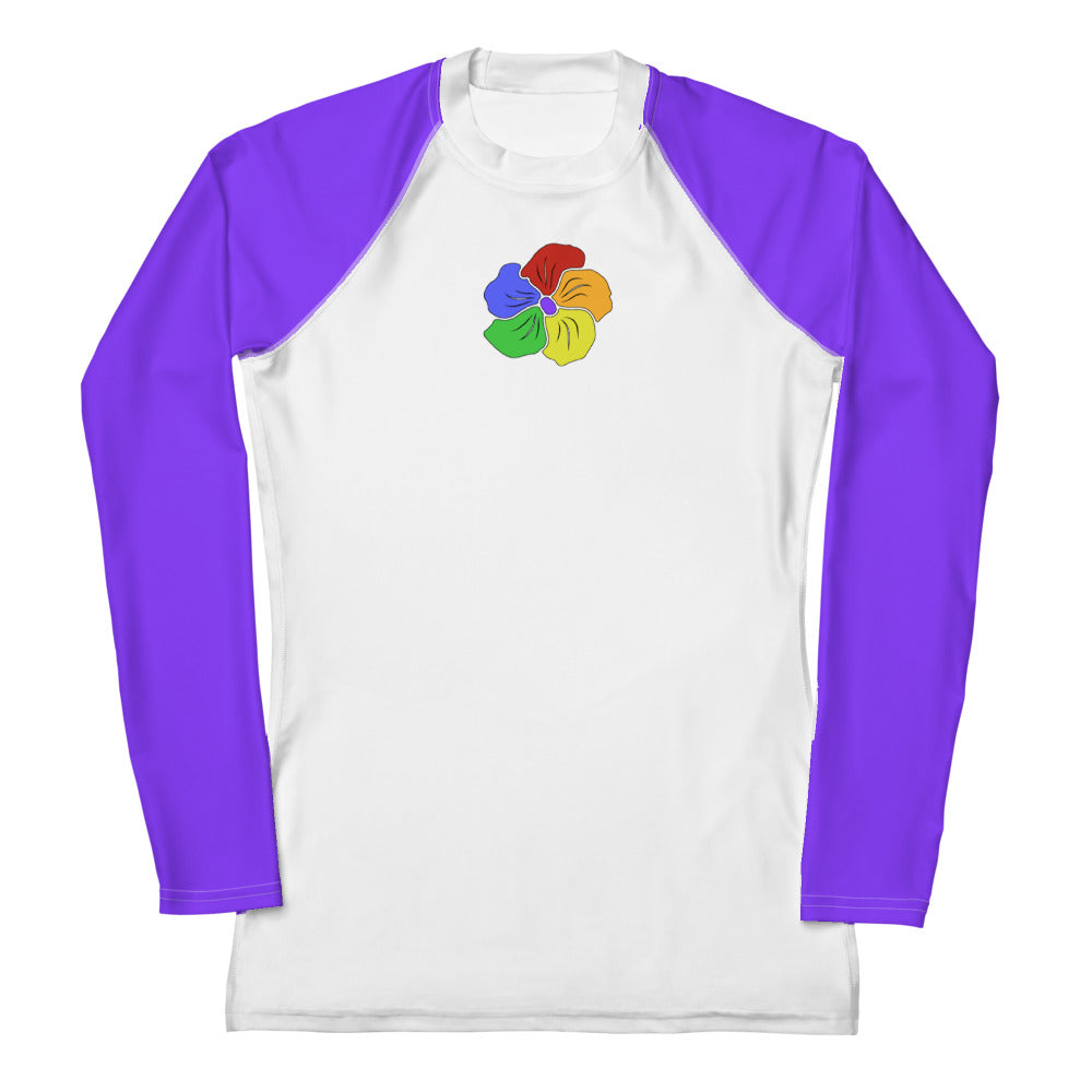 Metamorfosis Purple Rash Guard