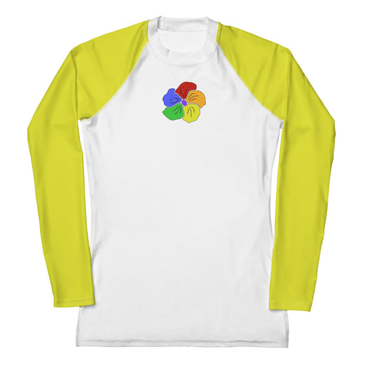 Metamorfosis Yellow Rash Guard