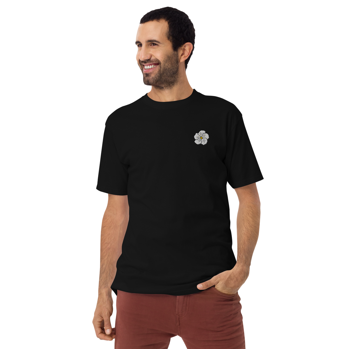 Classic Bori Flower premium heavyweight tee