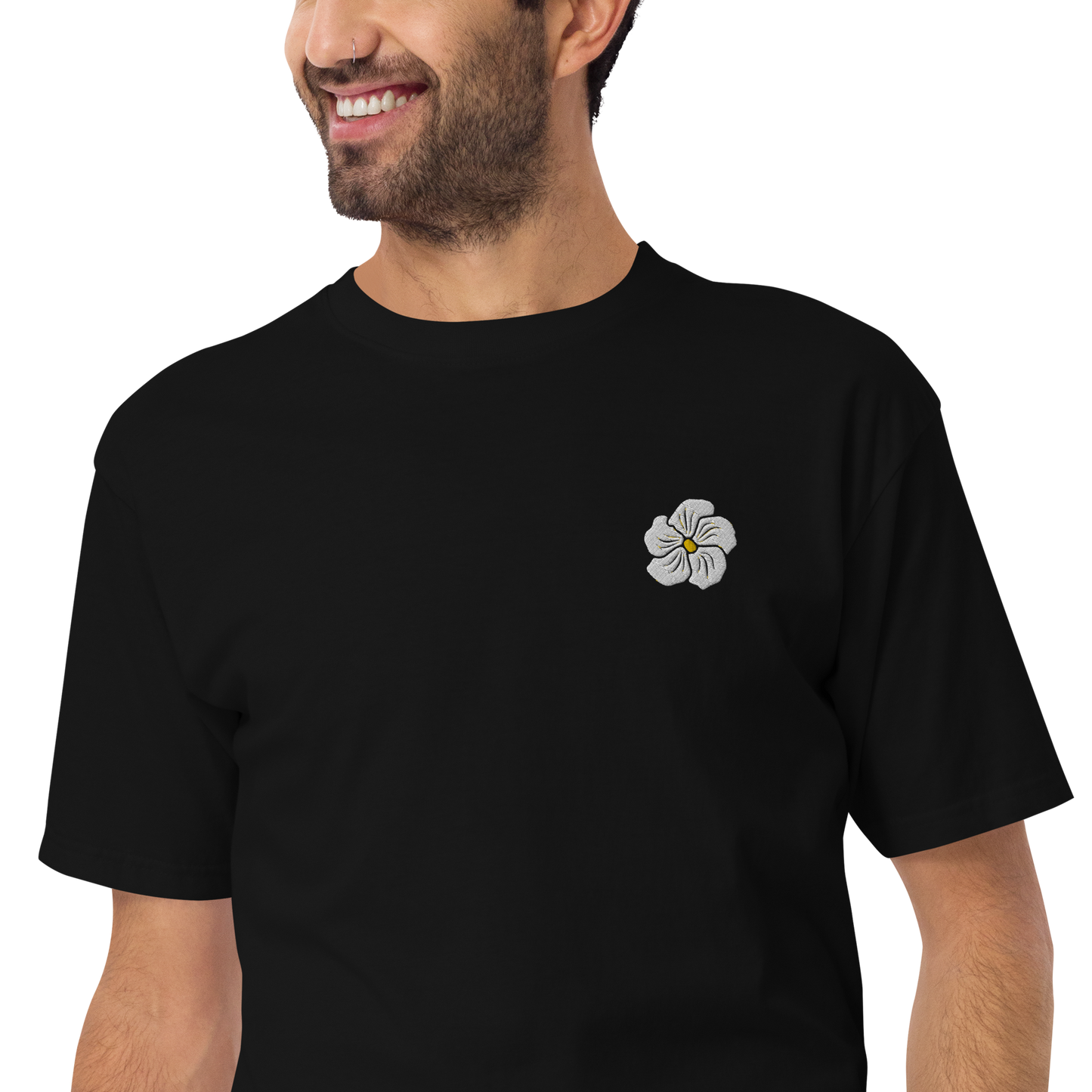 Classic Bori Flower premium heavyweight tee